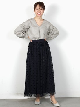 フェリーニさん（レディース・164cm）の春コーディネート