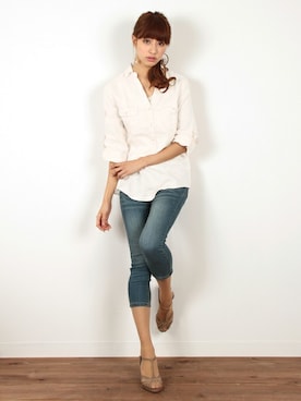 フェリーニさん（レディース・166cm）の春コーディネート