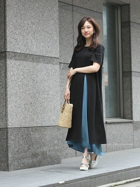 フェリーニさん（レディース・164cm）の春コーディネート