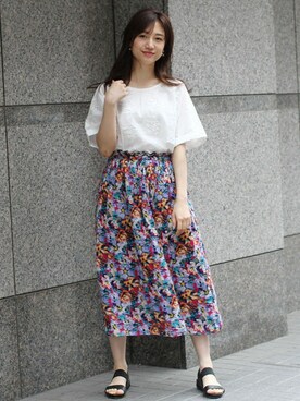 フェリーニさん（レディース・164cm）の春コーディネート