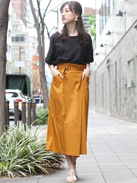 フェリーニさん（レディース・164cm）の春コーディネート