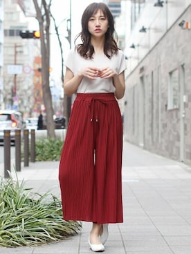 フェリーニさん（レディース・164cm）の春コーディネート