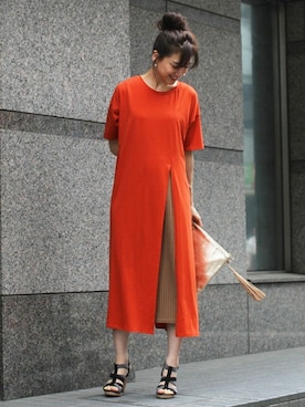 フェリーニさん（レディース・164cm）の春コーディネート