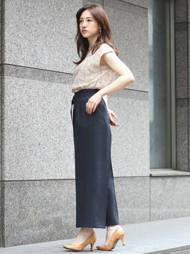 フェリーニさん（レディース・164cm）の春コーディネート