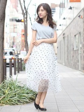 フェリーニさん（レディース・164cm）の春コーディネート