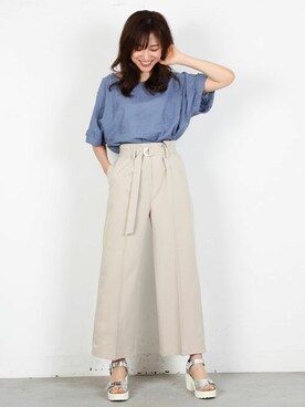 フェリーニさん（レディース・164cm）の夏コーディネート