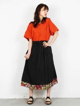 フェリーニさん（レディース・164cm）の夏コーディネート