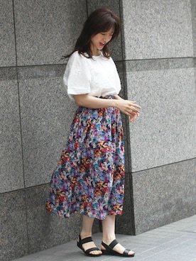 フェリーニさん（レディース・164cm）の夏コーディネート