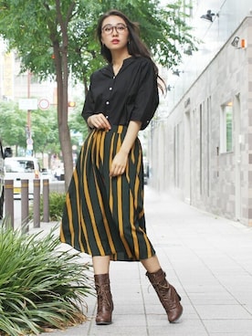 フェリーニさん（レディース・162cm）の秋コーディネート