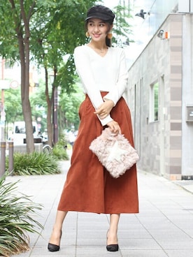 フェリーニさん（レディース・162cm）の秋コーディネート