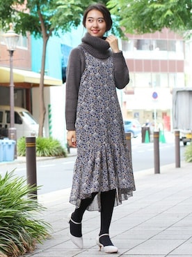 フェリーニさん（レディース・162cm）の秋コーディネート