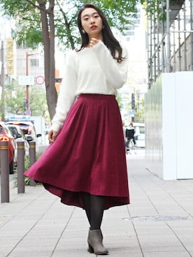 フェリーニさん（レディース・162cm）の秋コーディネート