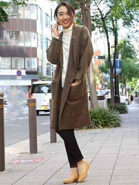 フェリーニさん（レディース・162cm）の秋コーディネート