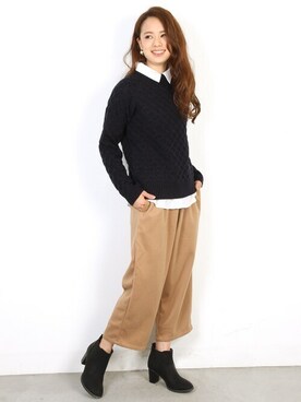 フェリーニさん（レディース・162cm）の秋コーディネート