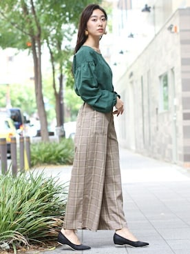 フェリーニさん（レディース・162cm）の秋コーディネート