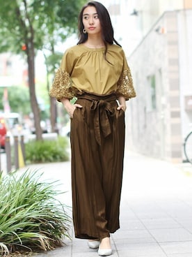 フェリーニさん（レディース・162cm）の秋コーディネート