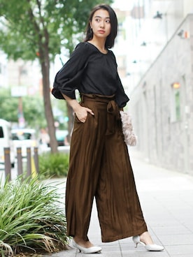 フェリーニさん（レディース・162cm）の秋コーディネート