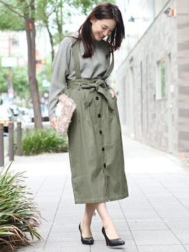 フェリーニさん(レディース・162cm)の秋コーディネート