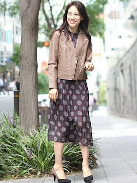 フェリーニさん(レディース・162cm)の秋コーディネート