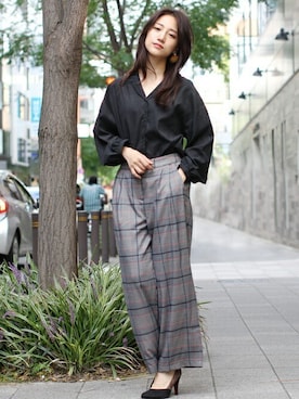 フェリーニさん（レディース・162cm）の秋コーディネート