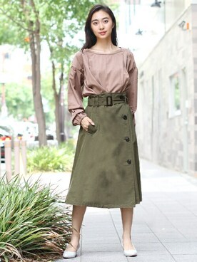 フェリーニさん（レディース・162cm）の秋コーディネート