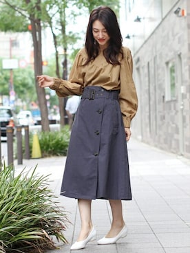 フェリーニさん（レディース・162cm）の秋コーディネート