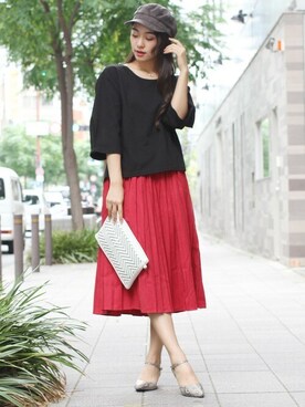 フェリーニさん（レディース・162cm）の秋コーディネート