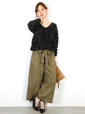 フェリーニさん（レディース・162cm）の秋コーディネート