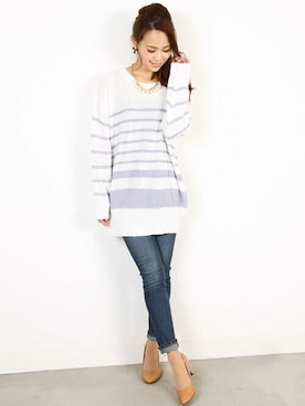 「FELLINI（フェリーニ）のアイテム」を使った、フェリーニさん（レディース・162cm）の秋コーディネート