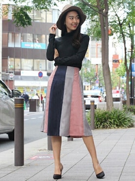 フェリーニさん（レディース・162cm）の秋コーディネート