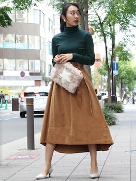 フェリーニさん（レディース・162cm）の秋コーディネート