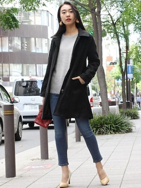 フェリーニさん（レディース・162cm）の秋コーディネート