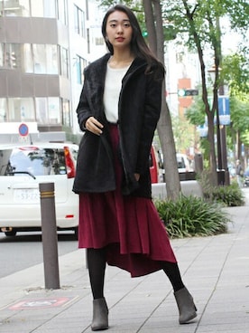 フェリーニさん（レディース・162cm）の秋コーディネート