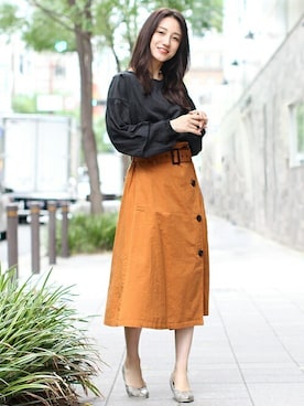 フェリーニさん（レディース・162cm）の秋コーディネート