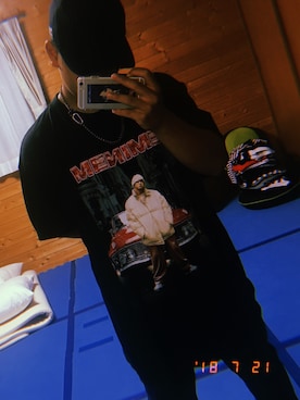 「FULL-BK（フルビーケー）のアイテム（キャップ）」を使った、KEITA®さん（メンズ・168cm）の春コーディネート