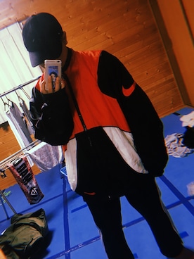 「FULL-BK（フルビーケー）のアイテム（キャップ）」を使った、KEITA®さん（メンズ・168cm）の春コーディネート