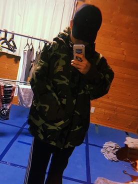 「FULL-BK（フルビーケー）のアイテム（キャップ）」を使った、KEITA®さん（メンズ・168cm）の春コーディネート