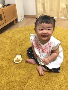 「生後6ヶ月」｜「アイテム（その他）」を使った、OSO_ITSU*さん（キッズ・60cm）の夏コーディネート