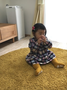 「GAPbaby」｜OSO_ITSU*さん（キッズ・60cm）の冬コーディネート
