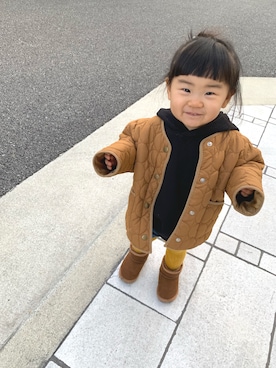 OSO_ITSU*さん(キッズ・80cm)の冬コーディネート