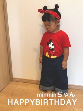 「2歳5ヶ月」｜「アイテム（その他）」を使った、OSO_ITSU*さん（キッズ・80cm）の夏コーディネート
