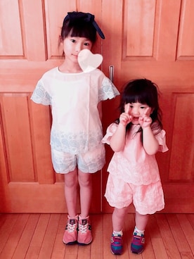 a＊さん（キッズ・100cm）の春コーディネート