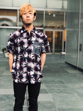 「aloha」｜Hinata  Itoさん（メンズ・155cm）の春コーディネート