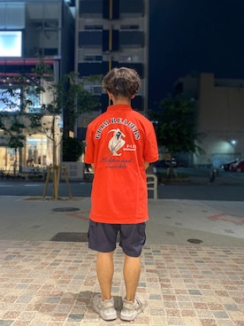 Hinata  Itoさん（メンズ・155cm）の夏コーディネート