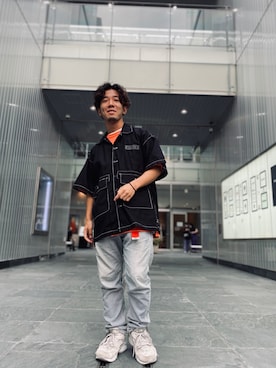 Hinata  Itoさん（メンズ・155cm）の夏コーディネート