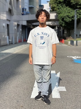 Hinata Itoさん(メンズ・155cm)の夏コーディネート