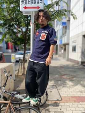 Hinata Itoさん(メンズ・155cm)の夏コーディネート