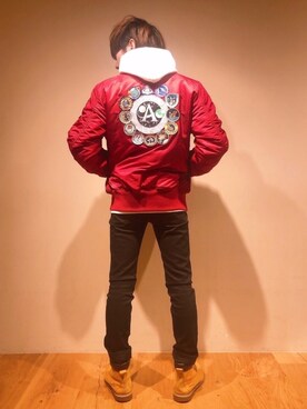 「やっぱりストリートが好き」｜「アイテム（MA-1）」を使った、だいちゃんさん（メンズ・173cm）の秋コーディネート