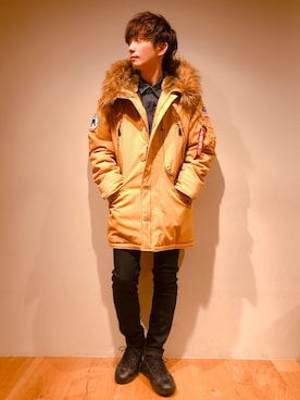 だいちゃんさん(メンズ・173cm)の冬コーディネート