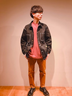 「SMITH'S（スミス）のアイテム（ジャケット/アウター）」を使った、だいちゃんさん（メンズ・173cm）の冬コーディネート
